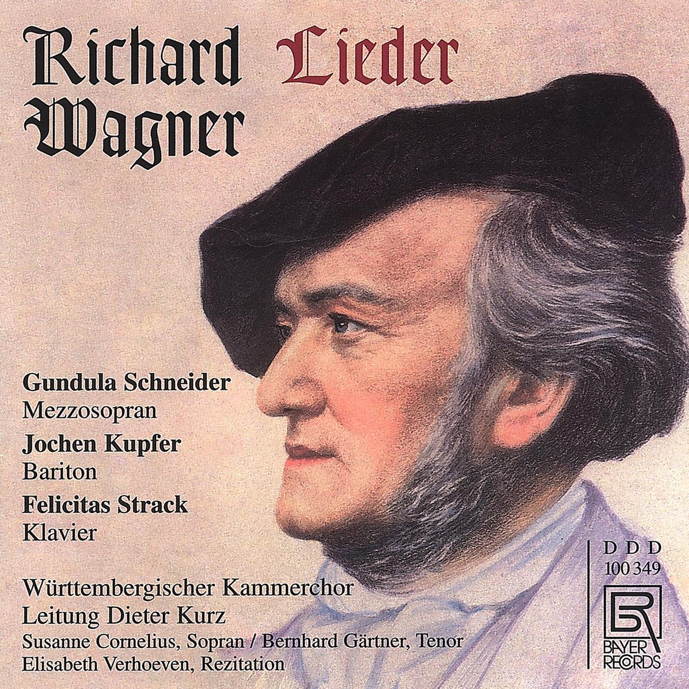 Cover Wagner Lieder